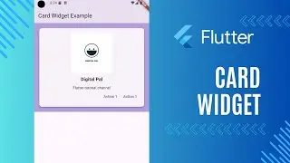 Card Widget in Flutter - Code With Examples