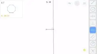 Euclidea 8.7 (Theta 7) Solution walkthrough