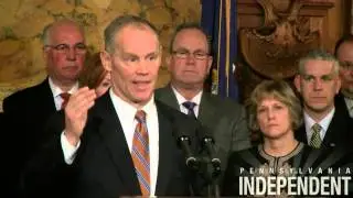 Corbett, Turzai and school officials discuss liquor privatization