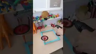 🌑 Синхронизация гироскопов как у метрономов Gyro synchronization #3dprinting #Shorts Игорь Белецкий