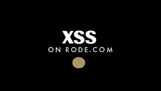 XSS on rode.com | POC