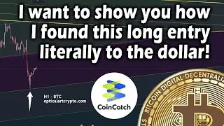 How I found this bitcoin long entry to the damn dollar!