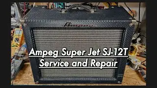 Ampeg Super Jet SJ-12T Service and Repair