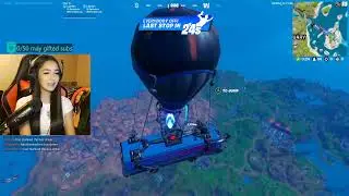 DQ1R SOLO SQUAD 1 VS 4 GAMEPLAY WITH GIRL #35 | Fornite