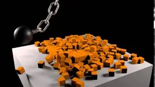 [Blender] Rigid Body and Particle Test (60FPS)