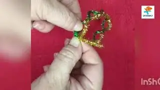 НОВОГОДНИЕ  ВЕНОЧКИ  из проволоки шенил (мастер-класс от Елены Григорьевны Щенниковой)