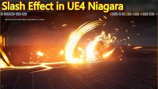 Slash Hit Effect in Unreal Engine Niagara and Cascade 👉 Trailer