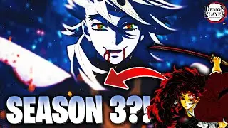 Demon Slayer Staffel 3 Offiziell Angekündigt!! l NEWS