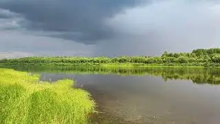 Перед грозой сегодня в Каскомени 20 июля.