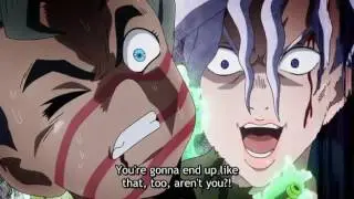 JJBA Diamond is Unbreakable - Koichi defeats Yukako