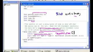 SAS- Macros Intro