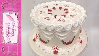 Decorate Your Cake Like It's Straight Out Of The Vintage Era! STUNNING! Lambeth Method