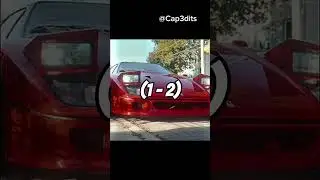 Ferrari F40 or Lamborghini Countach #lamborghini #ferrari #automobile