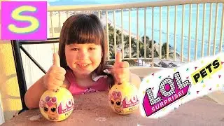 Распаковка LOL PETS Surprise В МЕКСИКЕ. Кто НАМ Попался?