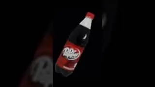 Dr Pepper bottle spinning to funny music