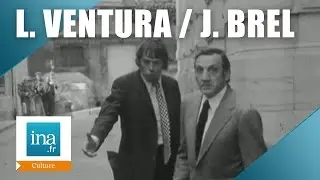Jacques Brel and Lino Ventura 