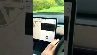 NEW Tesla Blindspot Camera Feature! #shorts