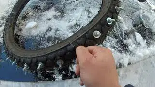 ЗИД-200 Восход 3м01 Зимой на шипах!