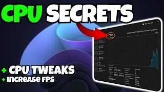 These CPU Tweaks DOUBLED My FPS in 2026 (Most People Never Do This)