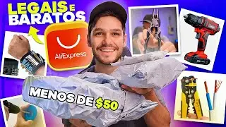 PRODUTOS LEGAIS e BARATOS QUE COMPREI NO ALIEXPRESS - KIT FERRAMENTAS