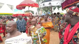 Watch the beautiful arrival of the Ga Mantse at Ada Asafotufiami Festival 2024..