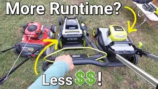 Ryobi Electric Mower 20-inch gives 21-inch a run for the money!