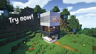 Minecraft: How to Build an Easy Modern House 🏡 (Tutorial) #2