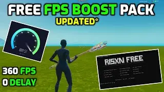 *ULTIMATE* Free Fortnite FPS boost Pack 🔧 (Boost Fps, Lower Delay & Lower Ping)