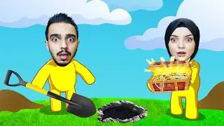 WE ARE ON A TREASURE HUNT!! 😱 Wobbly Life