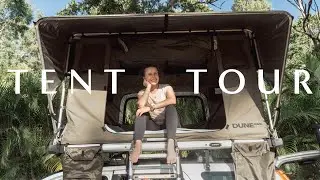 ROOFTOP TENT TOUR Honda CRV - Dune 4WD