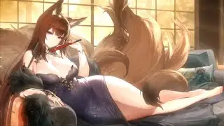 Azur Lane: IJN Amagi L2D Skin [Red Kite Respite] Receive Animation (Only Animation)