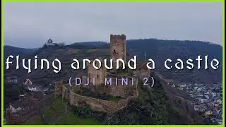 Flying around an old Castle [4k DJI Mini 2]