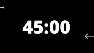 45 Minute Timer | Set 45 Minute Countdown Timer #45minutetimer #timerclock
