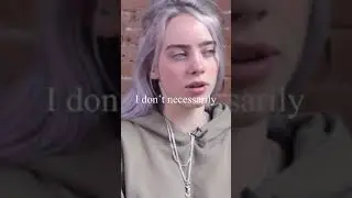 What Song Is Billie Eilish Talking About #shorts