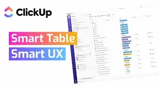 ClickUp Table View Explained 🔥 Bulk Select, Grouping & Smart UX Tricks
