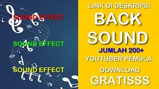 cara download backsound youtuber pemula
