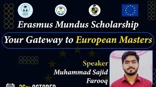 How to win Erasmus Mundus Scholarship? By M. Sajid Farooq