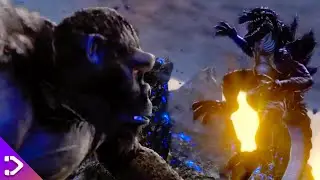 Godzilla FIGHTING Kong In The Hollow Earth!  (REACTION)