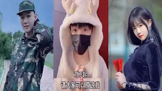 “吃个桃桃”的风小逸给网友道歉了，晒出阳光的军装生活照，但有小号却发布娘炮女装照，唱歌都走调！