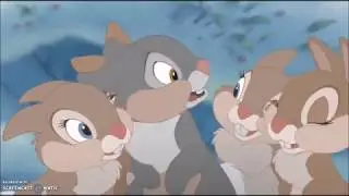 Bambi 2 Voice Fanud Thumper and his Sisters, Moana as: Thumper and Thumper's sisters