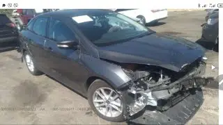 Ford focus  USA 2018г. разборка и ремонт  Ланжерона  подробно в деталях.