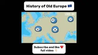 Countryballs - History of Old Europe #countryballs #polandball #history #shorts #europe #eu