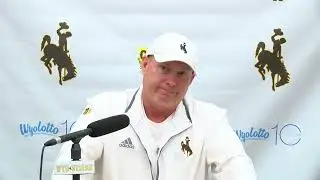 FB: Wyoming Postgame Press Conference 9/14/24 (BYU)