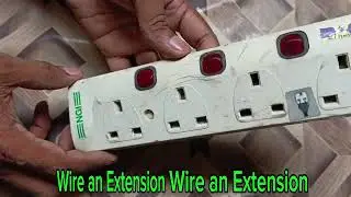 How To Wire A Extension or Repair Extension Board  Wire