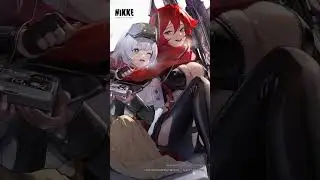 Smol White and Red Hood animated wallpaper [GODDESS OF VICTORY: NIKKE] #nikke