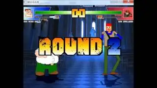 MUGEN Peter Griffin (me) VS Dink Smallwood
