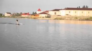 толик на лебедке