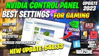 Nvidia Control Panel Latest Update 546.33 | Best Nvidia 546.33 Settings & Optimizations For Gaming