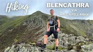 Hiking Blencathra via Hall's Fell Ridge in the Lake District!