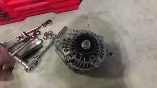 Replacing a Loud Remanufactured Alternator with Junkyard Alternator